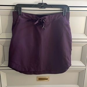 Athleta sz small purple short skirt